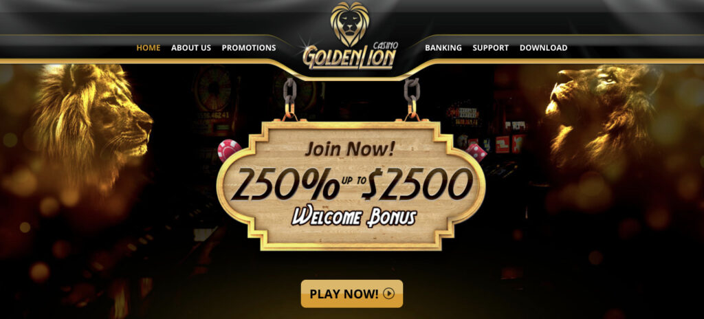 Golden Lion Casino Login And Register